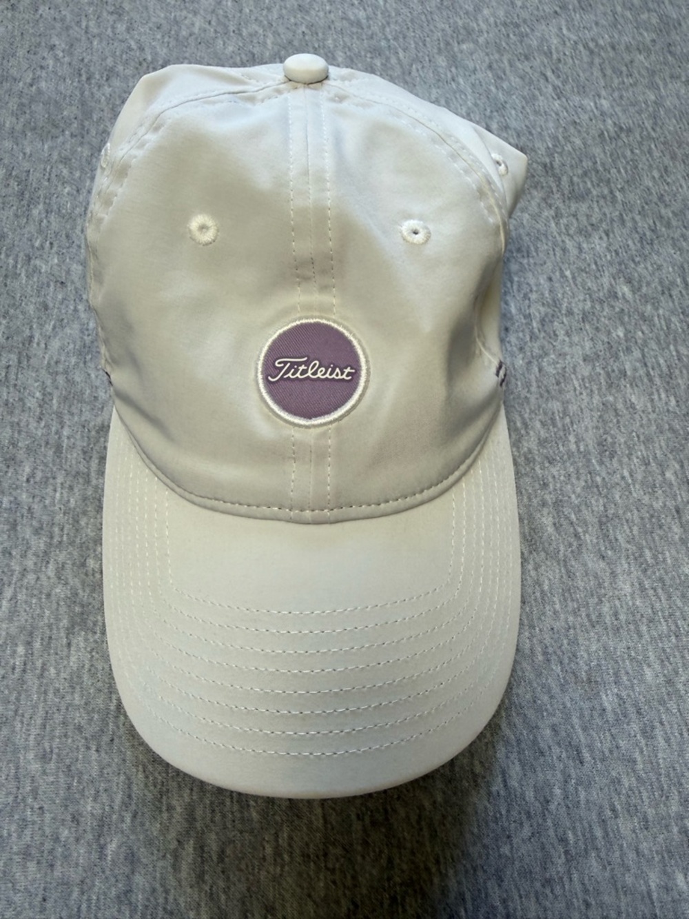 Titleist Taupe Golf Cap with Black Logo